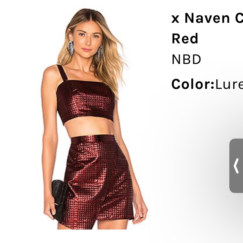 NBD red and black set